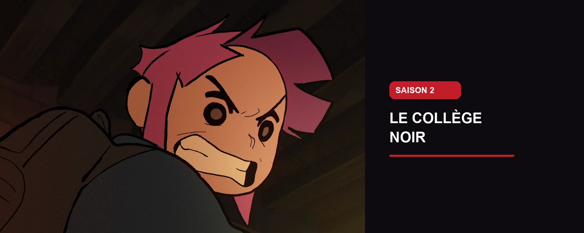 Couverture éditoriale du Collège Noir saison 2, composée à partir d’un visuel officiel de production Toei Animation Europe.