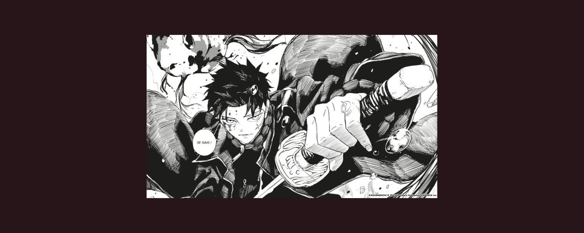 Couverture française officielle de Kagurabachi tome 3, édition Kana