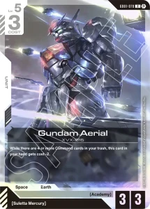Carte officielle Gundam Card Game GD01-070, Wing Gundam