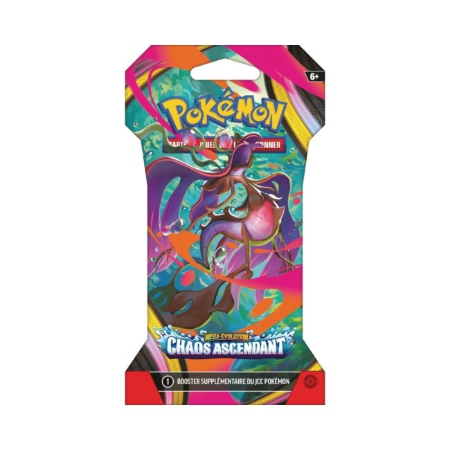 Booster Pokémon Chaos Ascendant ME04 visuel Pokémon eau illustration