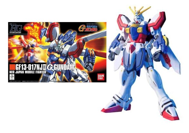 HGFC 1/144 GF13-017NJII God Gundam - Model Kit Bandai HGFC 1/144 GF13-017NJII God Gundam - maquette Gundam Bandai