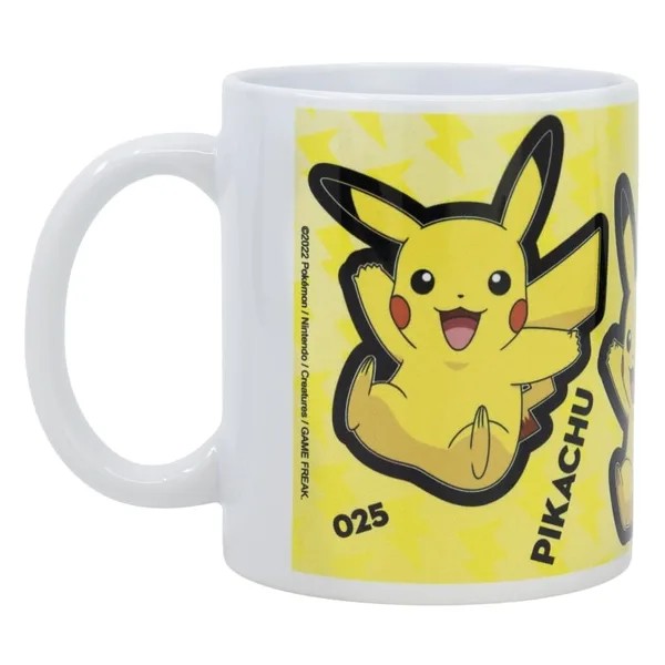 Mug Pokémon Pikachu jaune de 325 ml par Stor