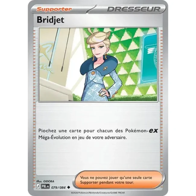 Carte Pokémon Bridjet 79/084 - ME05 Nuit Noire