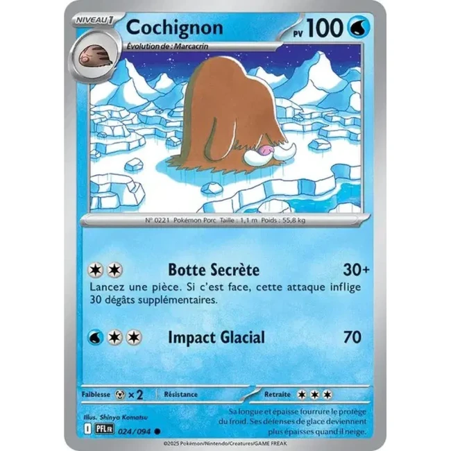 Carte Pokémon Cochignon 24/94 - ME02 Flammes Fantasmagoriques