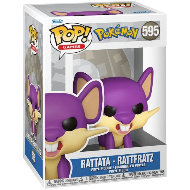 Pokemon - Figurine Funko POP N°595 - Ratatta