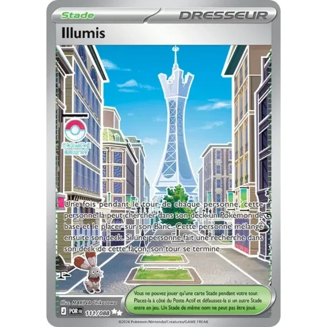 Carte Pokémon Illumis 111/088 - ME03 Equilibre Parfait