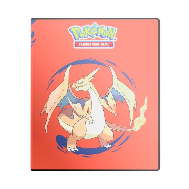 Couverture du classeur Pokémon A4 avec Méga-Dracaufeu Y en gros plan