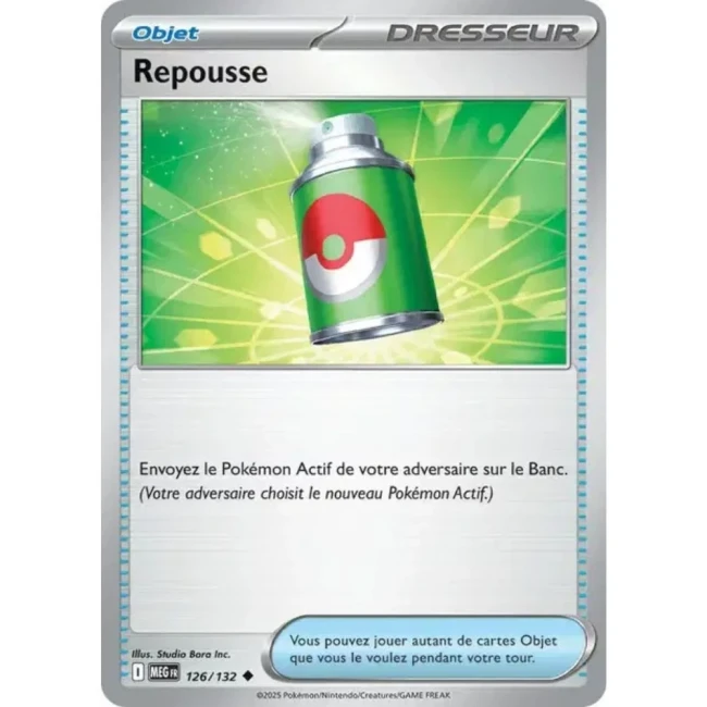 Carte Pokémon Repousse 126/132 - ME1 Méga évolution