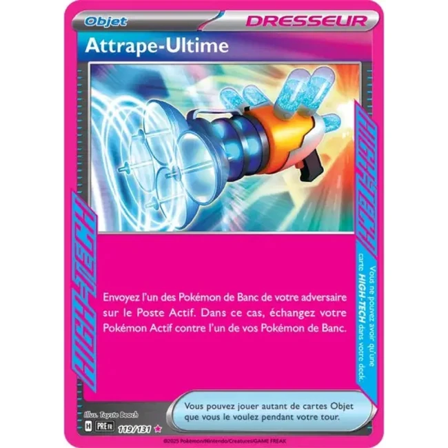 Carte Pokémon Attrape-Ultime 119/131 - EV8.5 Evolutions Prismatiques
