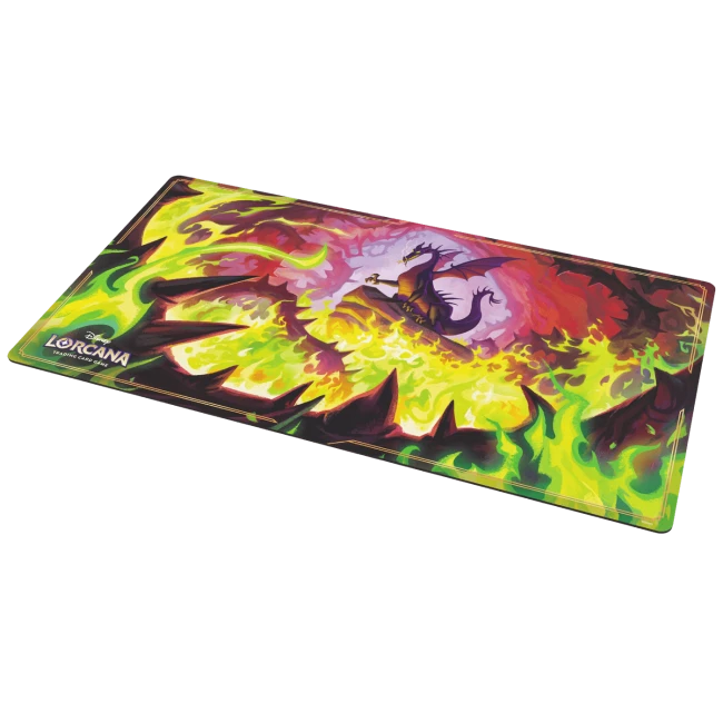 Tapis de jeu officiel Disney Lorcana Winterspell Dragon Fire