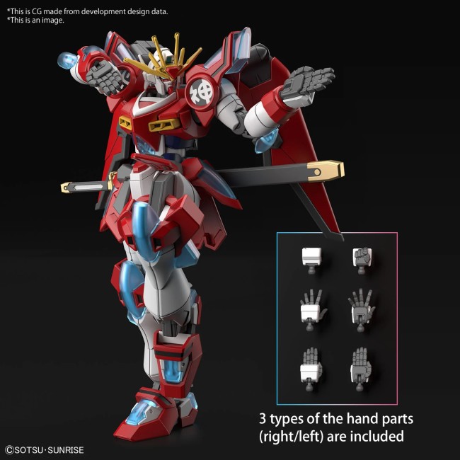 HG 1/144 Shin Burning Gundam - Model Kit Bandai