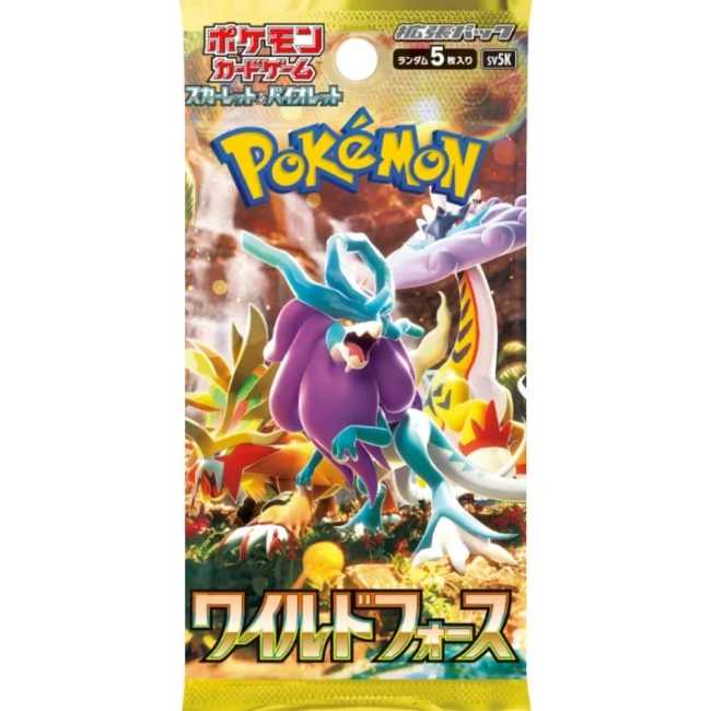 POKEMON Sv5K Wild Force - Booster JAPONAIS