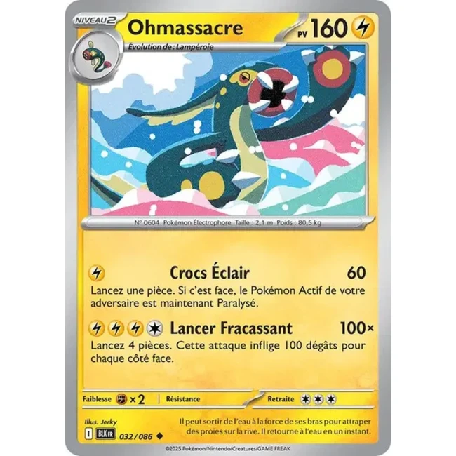 Carte Pokémon Ohmassacre 32/86 - EV10.5 Foudre Noire