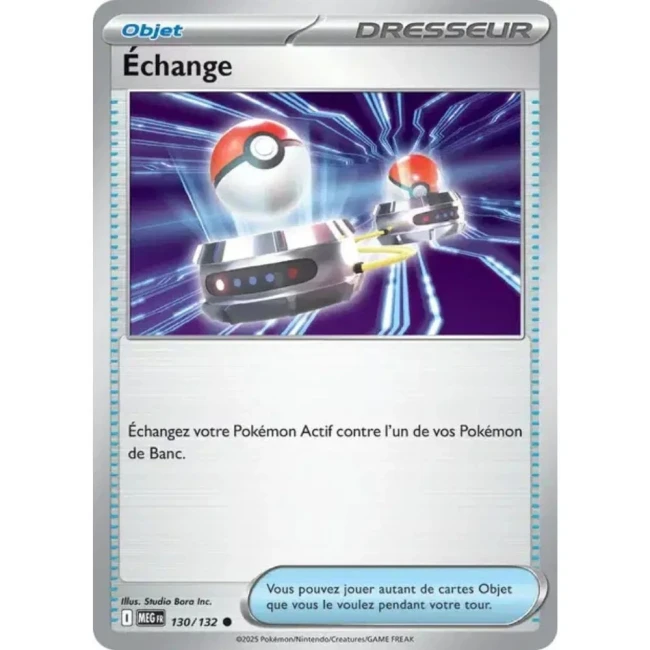 Carte Pokémon Échange 130/132 - ME1 Méga évolution