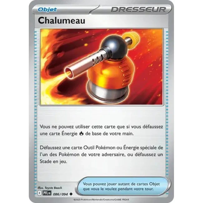 Carte Pokémon Chalumeau 86/94 - ME02 Flammes Fantasmagoriques