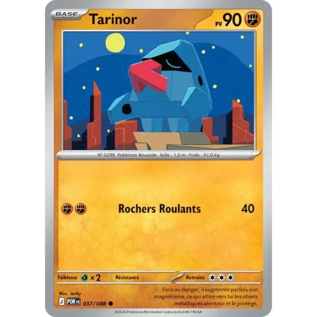 Carte Pokémon Tarinor 037/088 - ME03 Equilibre Parfait