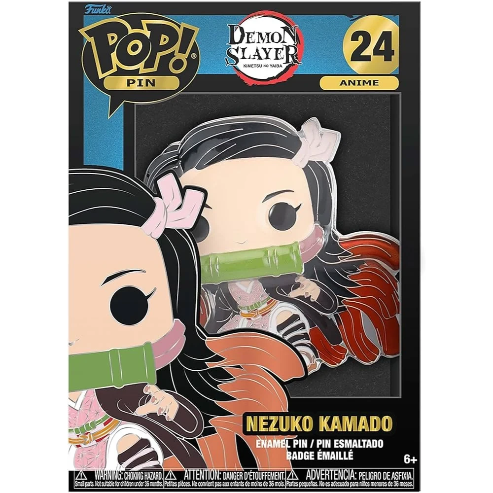 Pin Funko Pop! Nezuko Kamado numéro 24, licence Demon Slayer