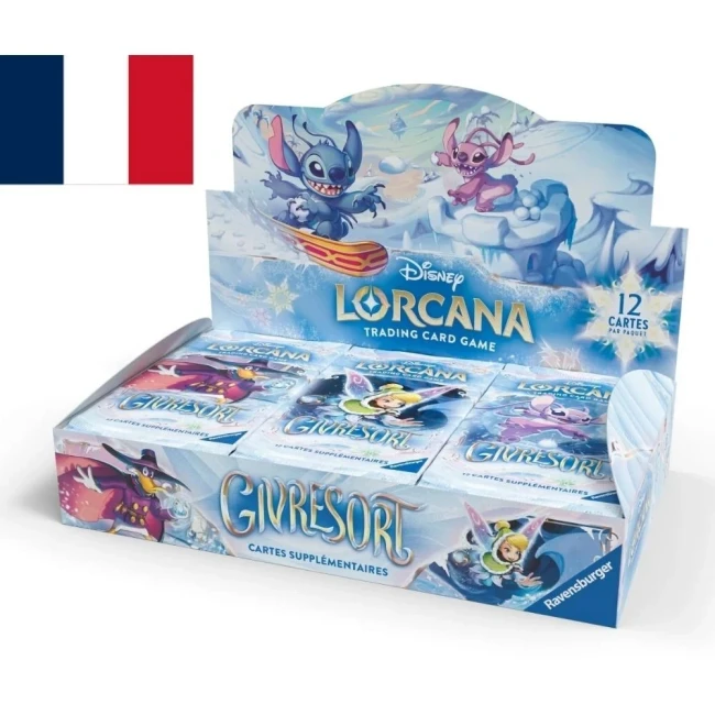 DISNEY Lorcana Givresort - Display (24 Boosters) Chapitre 11 - FR