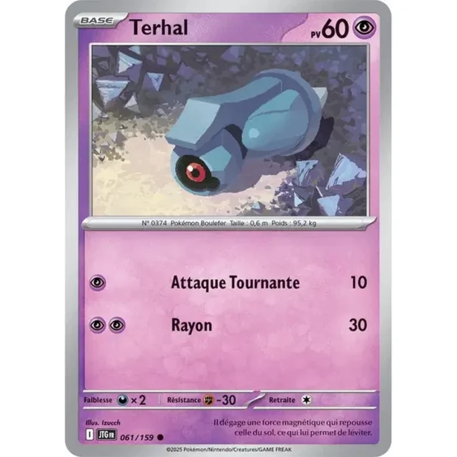 Carte Pokémon Terhal 61/159 - EV9 Aventures Ensemble