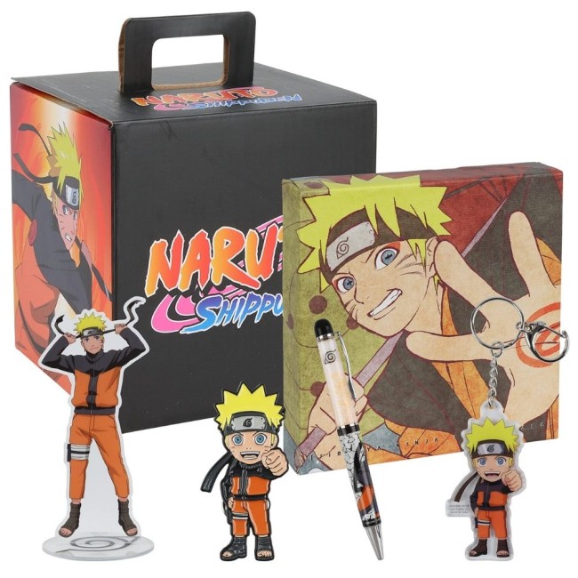 Boîte Naruto Shippuden et accessoires