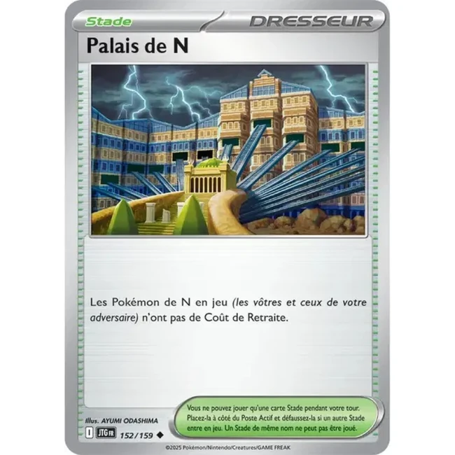 Carte Pokémon Palais de N 152/159 - EV9 Aventures Ensemble