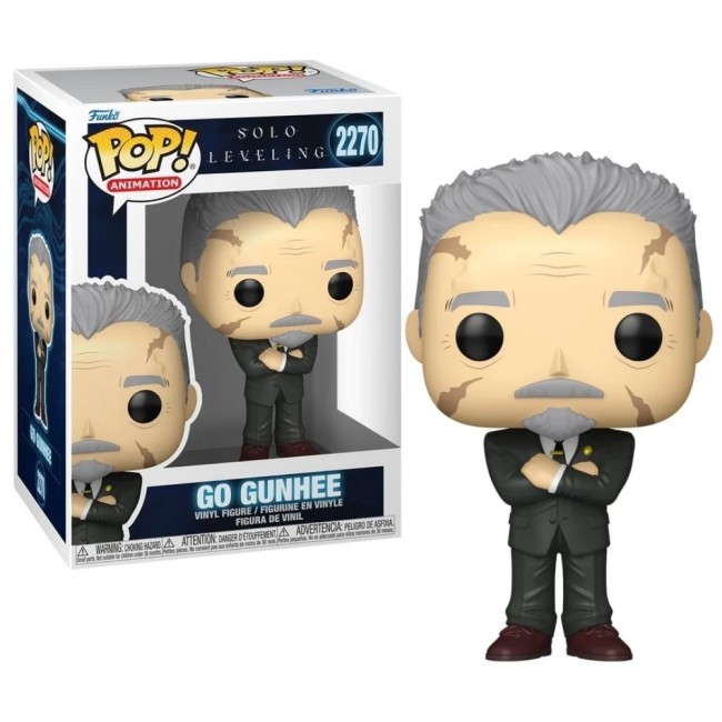Funko POP Go Gunhee Solo Leveling figurine et packaging