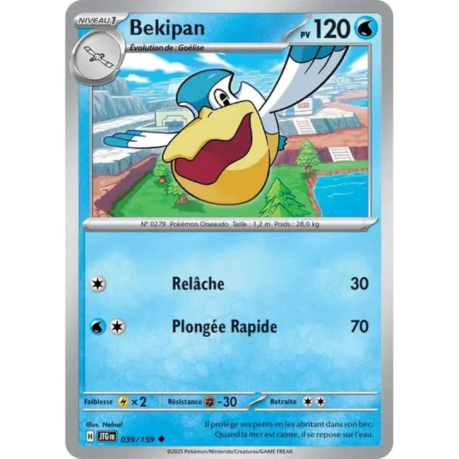 Carte Pokémon Bekipan 39/159 - EV9 Aventures Ensemble