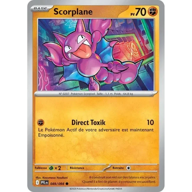 Carte Pokémon Scorplane 49/94 - ME02 Flammes Fantasmagoriques
