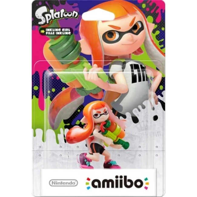 Amiibo Inkling Girl – Splatoon Nintendo Officiel