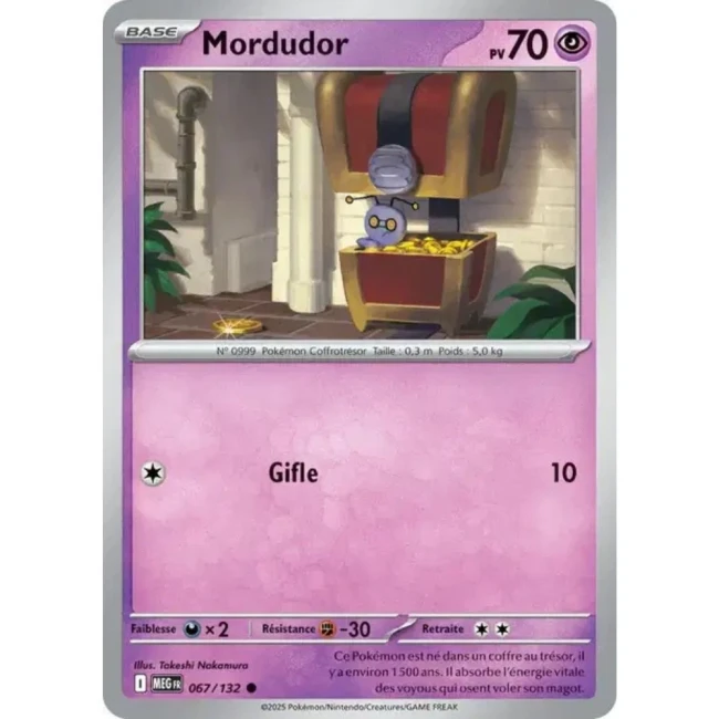 Carte Pokémon Mordudor 67/132 - ME1 Méga évolution