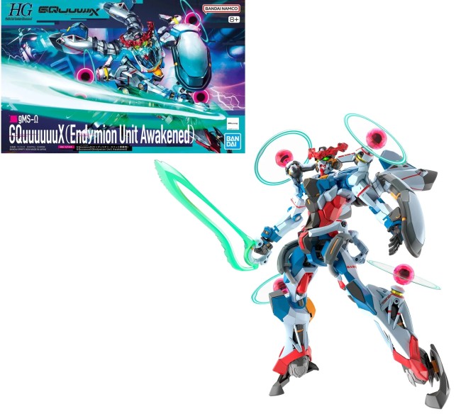 HG 1/144 GQuuuuuuX (Endymion Unit Awakened) - Model Kit Bandai HG 1/144 GQuuuuuuX (Endymion Unit Awakened) - Model Kit Bandai