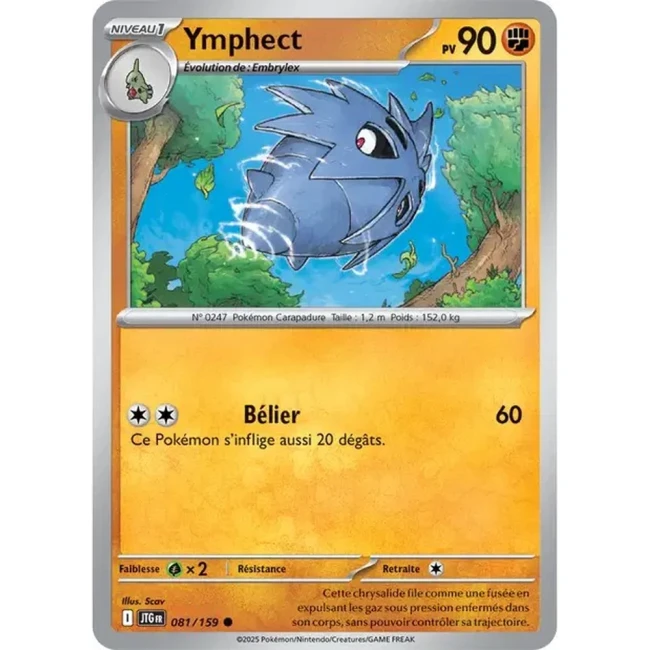 Carte Pokémon Ymphect 81/159 - EV9 Aventures Ensemble