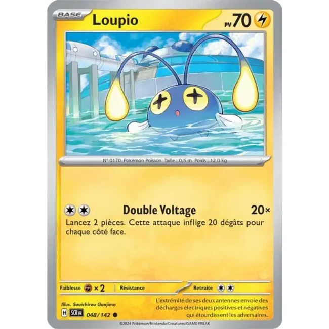 Carte Pokémon Loupio 48/142 - EV7 - Couronne Stellaire