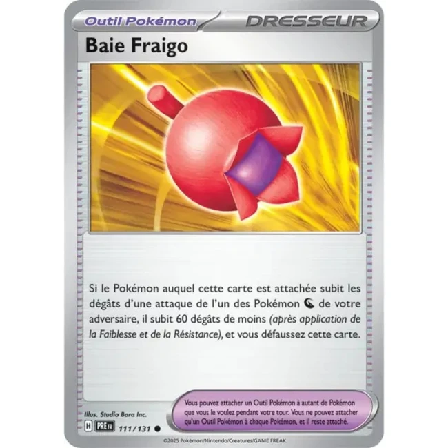 Carte Pokémon Baie Fraigo 111/131 - EV8.5 Evolutions Prismatiques
