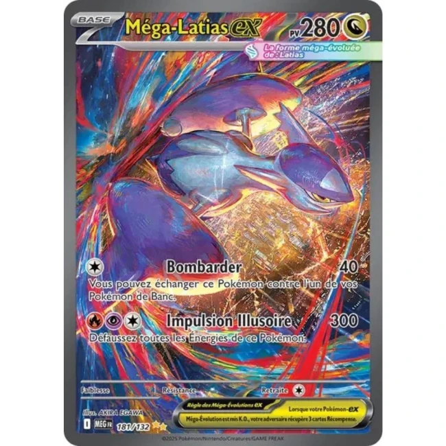 Carte Pokémon Méga-Latias ex 181/132 - ME1 Méga évolution
