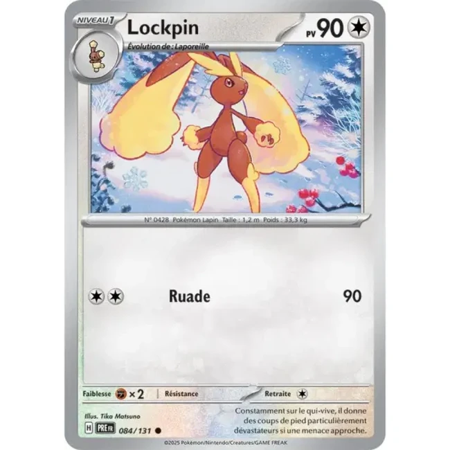 Carte Pokémon Lockpin 84/131 - EV8.5 Evolutions Prismatiques