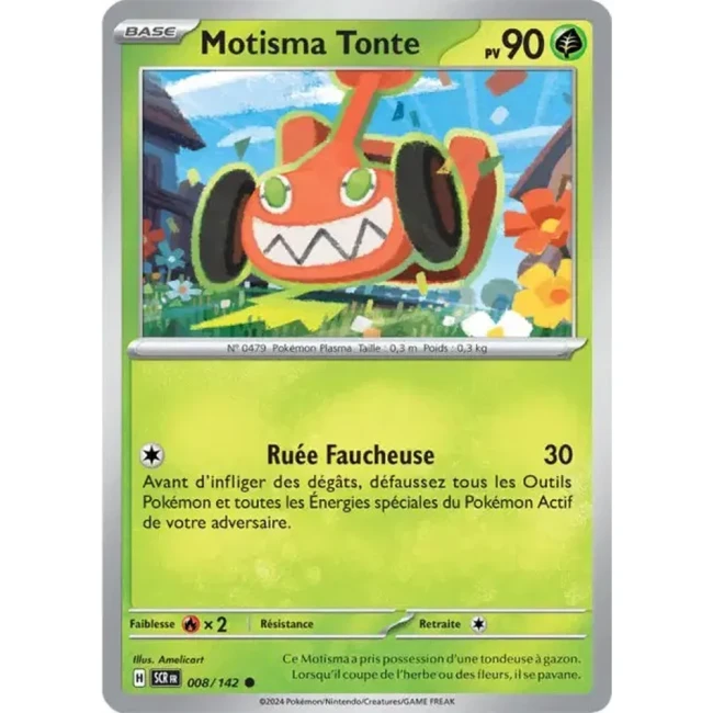 Carte Pokémon Motisma Tonte 8/142 - EV7 - Couronne Stellaire