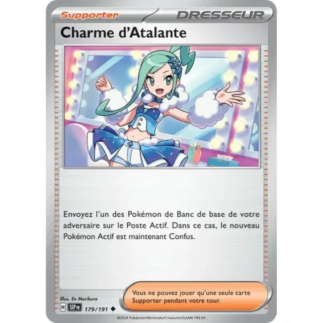 Carte Pokémon Charme d'Atalante 179/191 - EV8 Étincelles Déferlantes