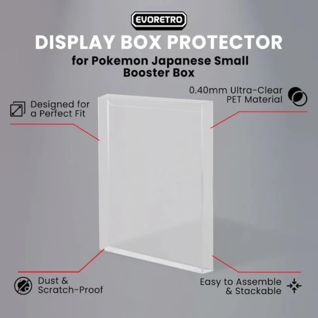 Boîte de protection EVORETRO pour booster japonais ou simple – anti-rayures