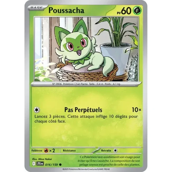 Carte Pokémon Poussacha 16/159 - EV9 Aventures Ensemble