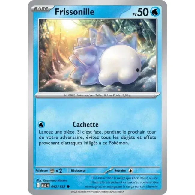 Carte Pokémon Frissonille 42/132 - ME1 Méga évolution