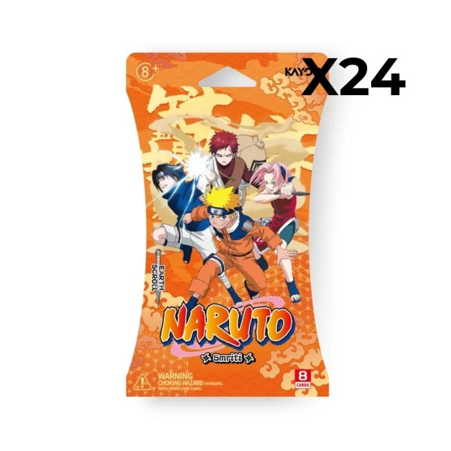Display Naruto Smriti Kayou Earth Scroll x24 UK 24 boosters
