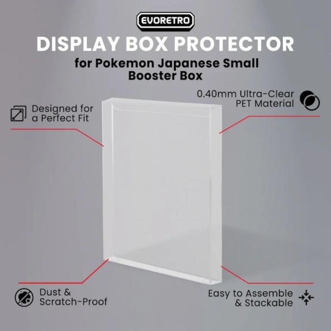 Boîte de protection EVORETRO pour booster japonais ou simple – anti-rayures