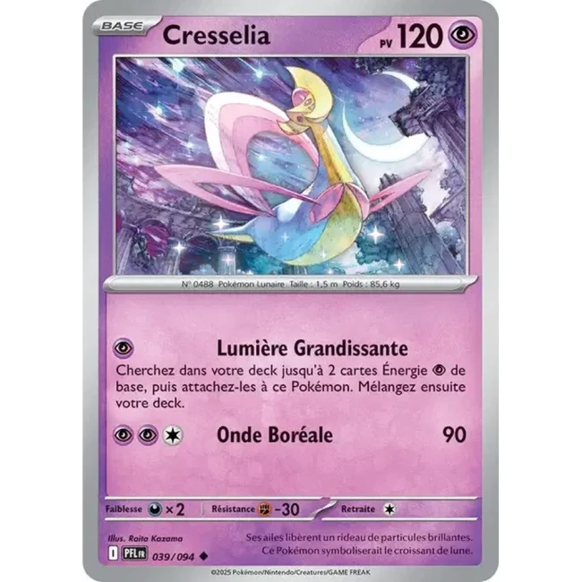 Carte Pokémon Cresselia 39/94 - ME02 Flammes Fantasmagoriques