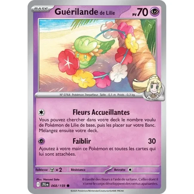 Carte Pokémon Guérilande de Lilie 68/159 - EV9 Aventures Ensemble