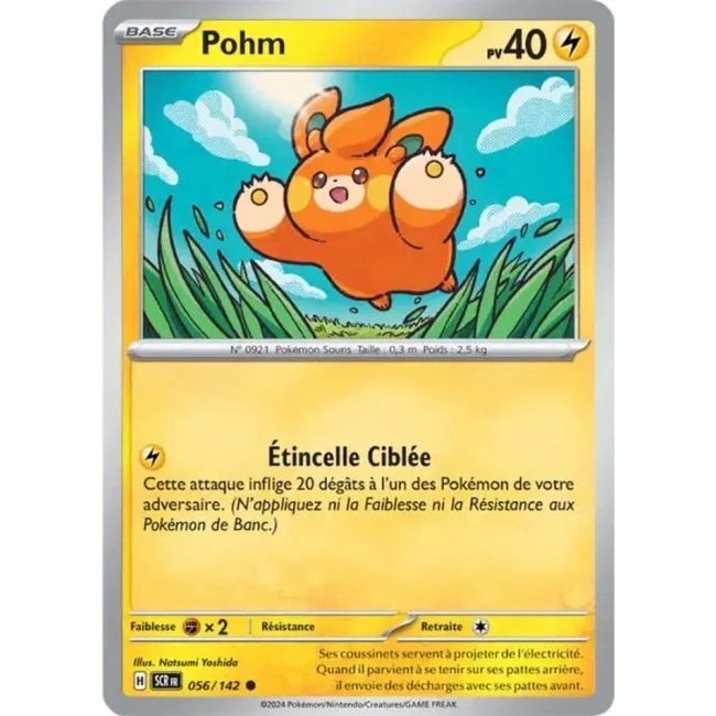 Carte Pokémon Pohm 56/142 - EV7 - Couronne Stellaire