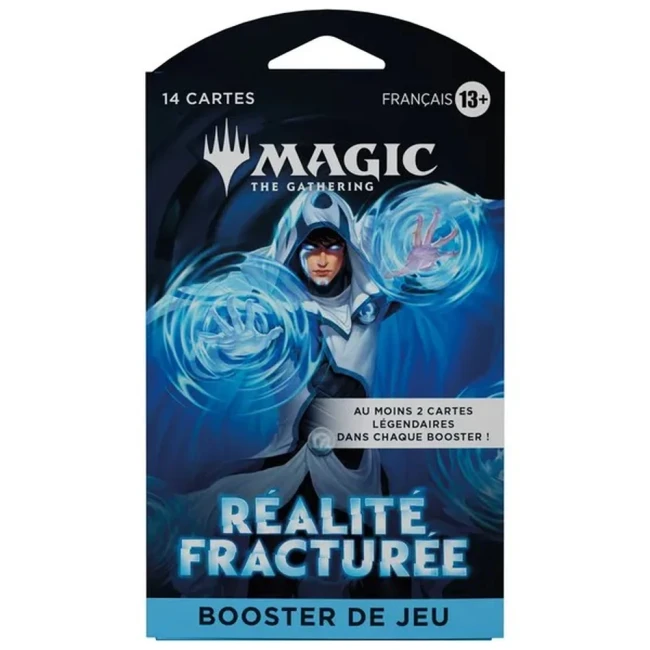 Booster de jeu Magic Réalité fracturée sous blister cartonné français Booster de jeu Magic Réalité fracturée sous blister cartonné français