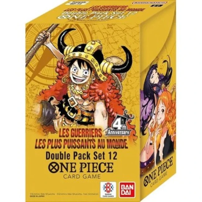 One Piece Card Game - Double Pack DP-12 OP-17 Les Guerriers les plus puissants au monde - FR