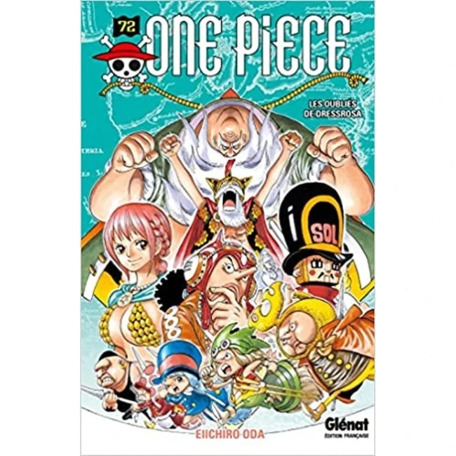 Couverture One Piece - Tome 72 - Édition Originale Couverture One Piece - Tome 72 - Édition Originale