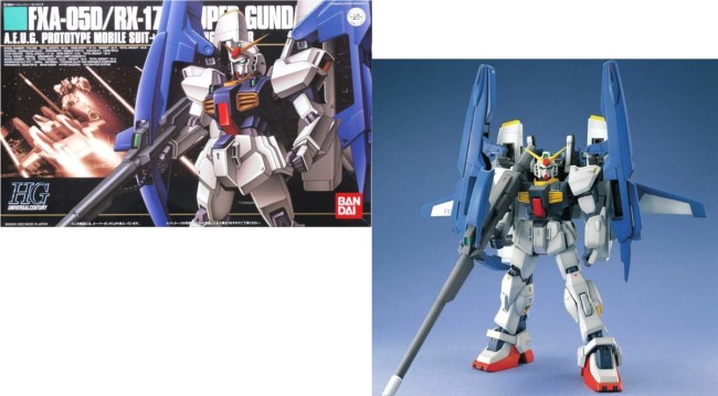 HGUC 1/144 FXA-05D/RX-178 Super Gundam - Model Kit Bandai HGUC 1/144 FXA-05D/RX-178 Super Gundam - maquette Gundam Bandai